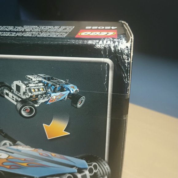 LEGO Technic 42022 Hot Rod 2 In 1 Rally Racer New in Open Box Retired - Picture 7 of 9